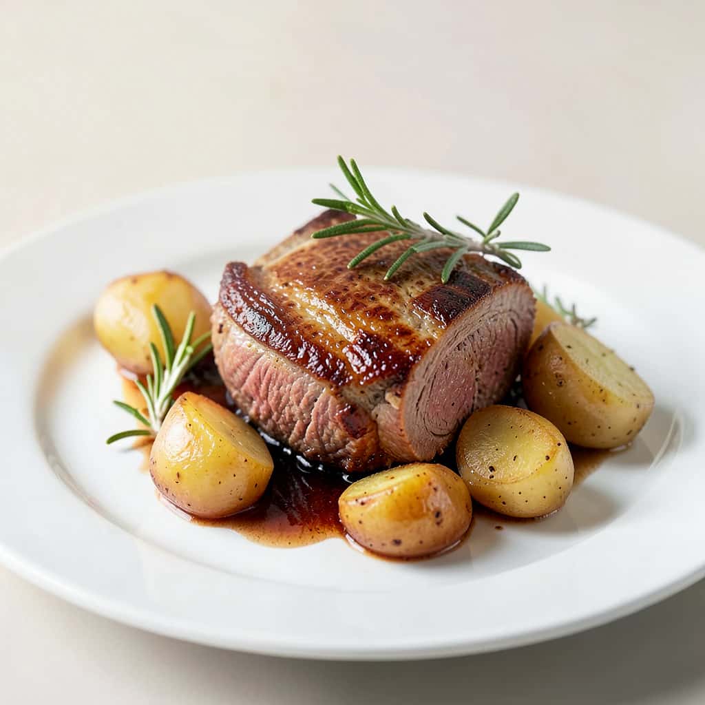 Oven-Roasted Veal with Potatoes