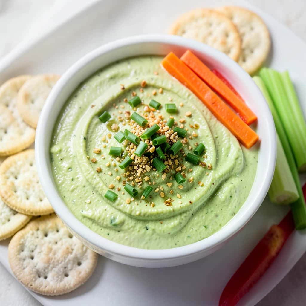 Avocado Cottage Cheese Dip