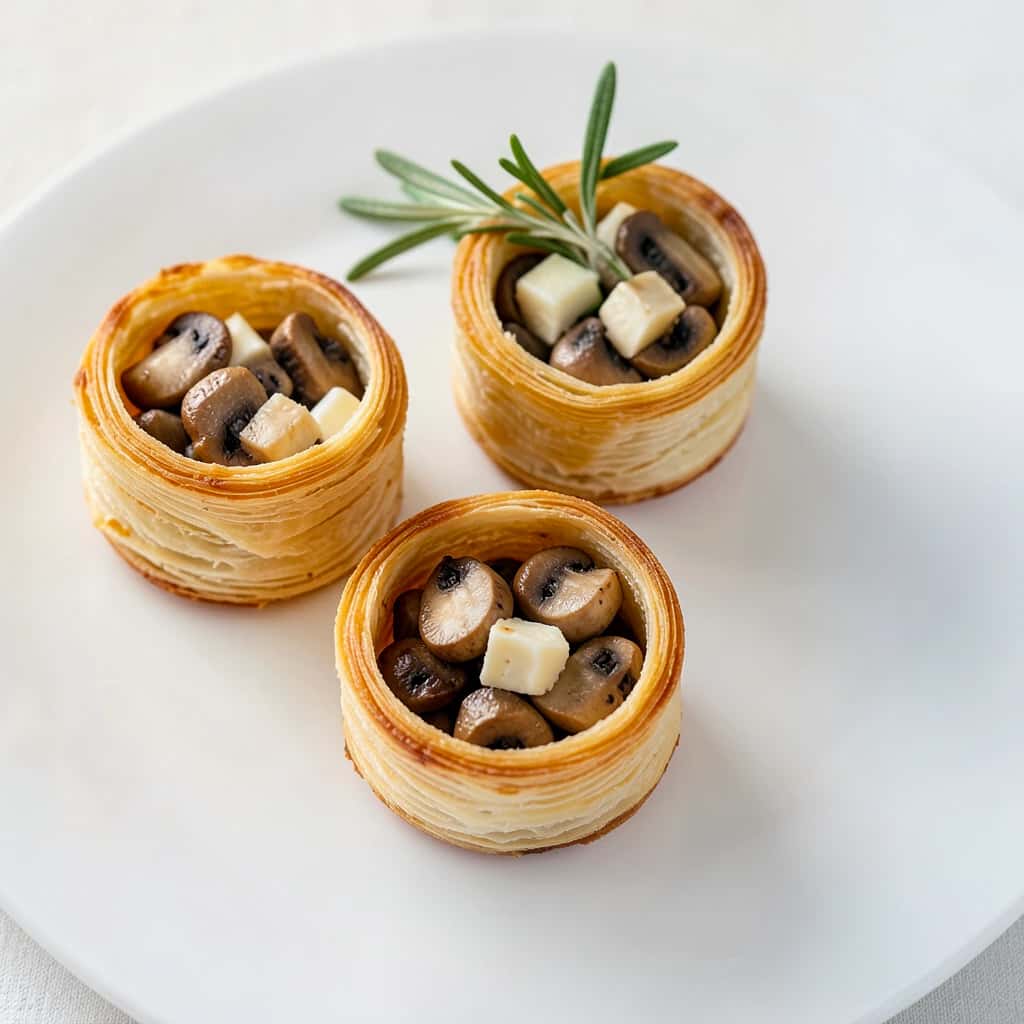 Coșulețe din foi de phyllo