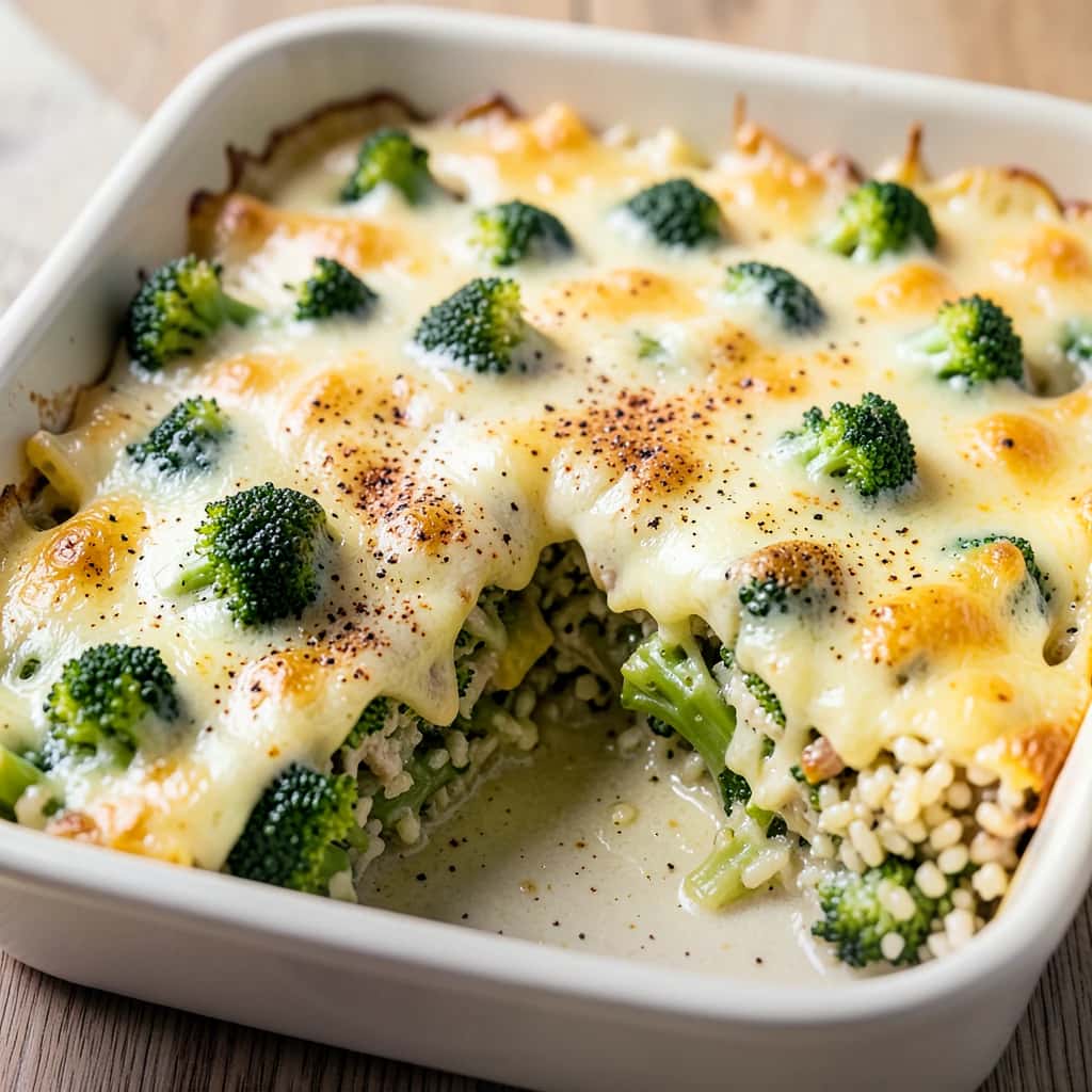 Hähnchen-Brokkoli-Auflauf