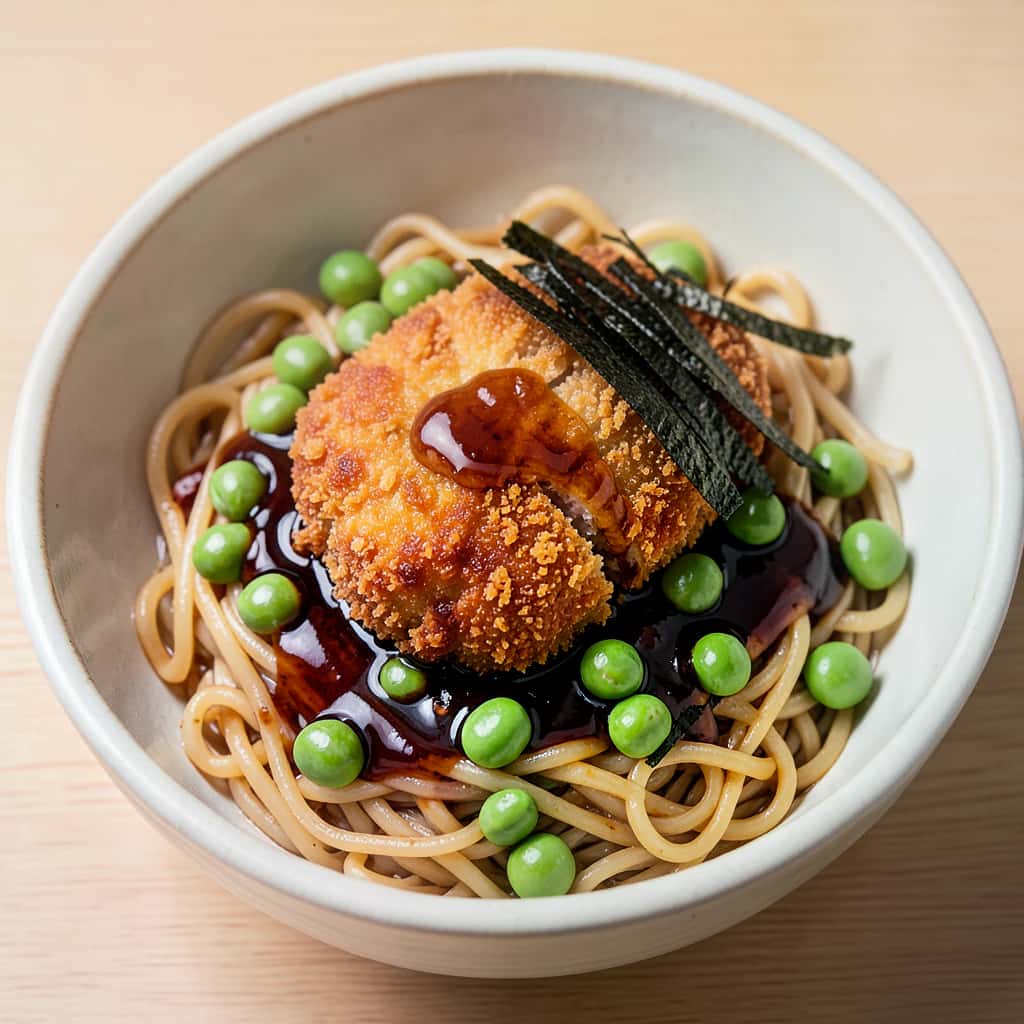 Crispy Chicken Katsu Noodle Bowls