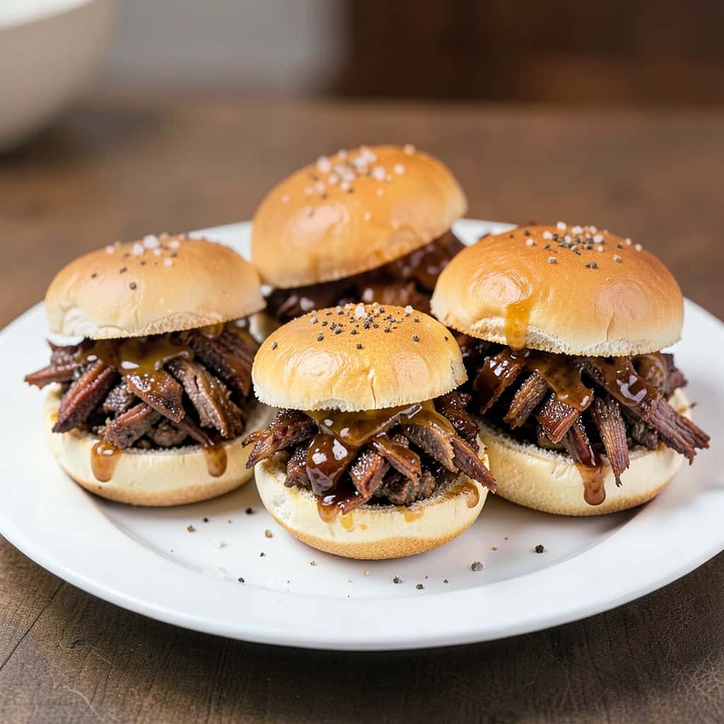 Crock Pot Pulled Pork Sliders