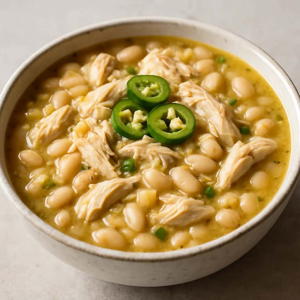 Crockpot White Chicken Chili