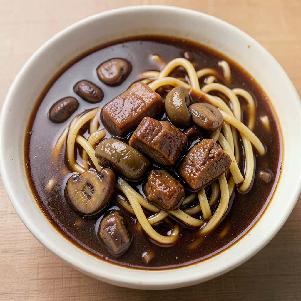 Da Lu Mian (打卤面 - Northern Chinese Gravy Noodles)