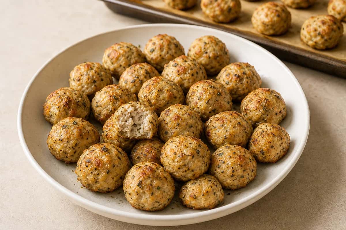 Easy Soft and Juicy Chicken Meatballs