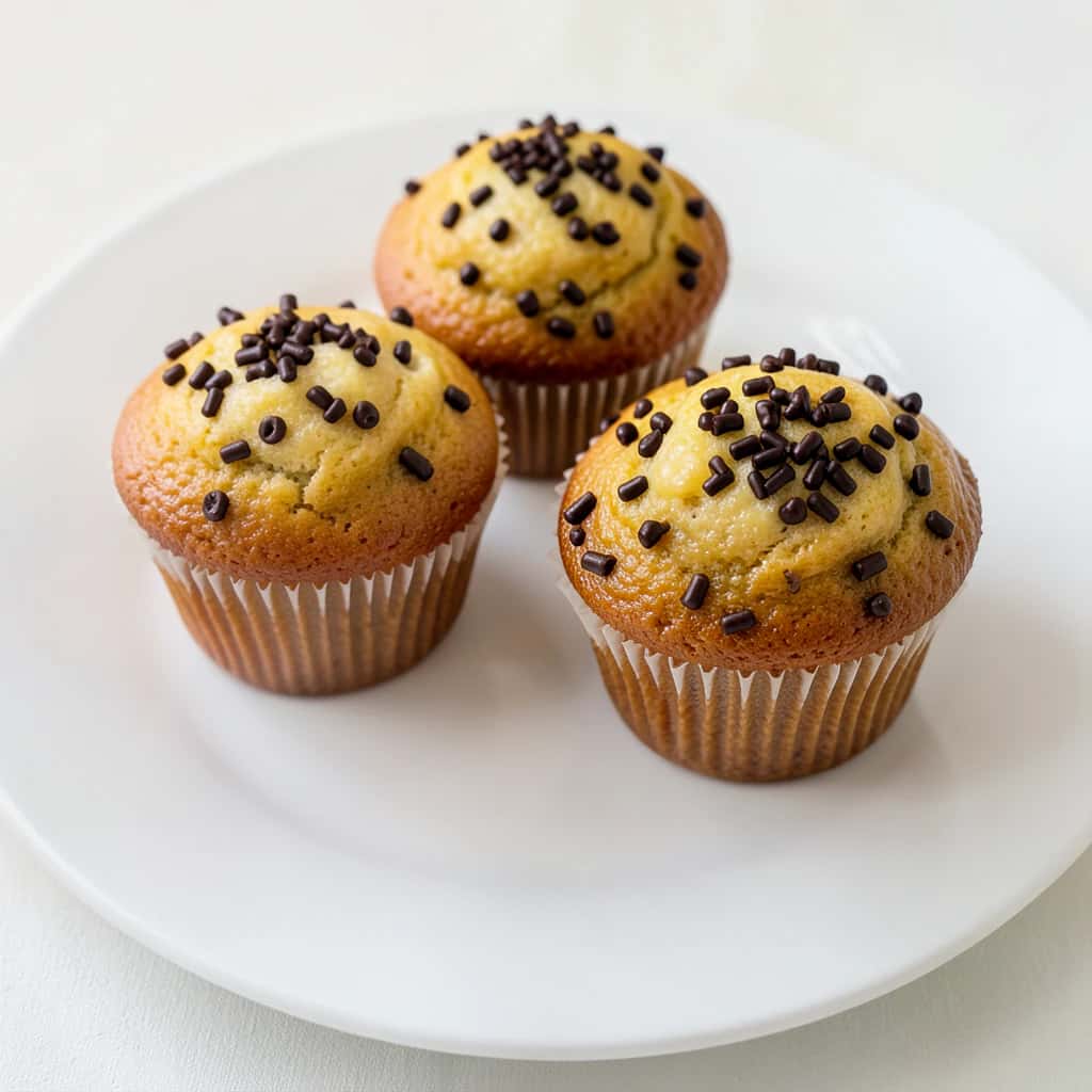 Brioșe cu lichior de ouă