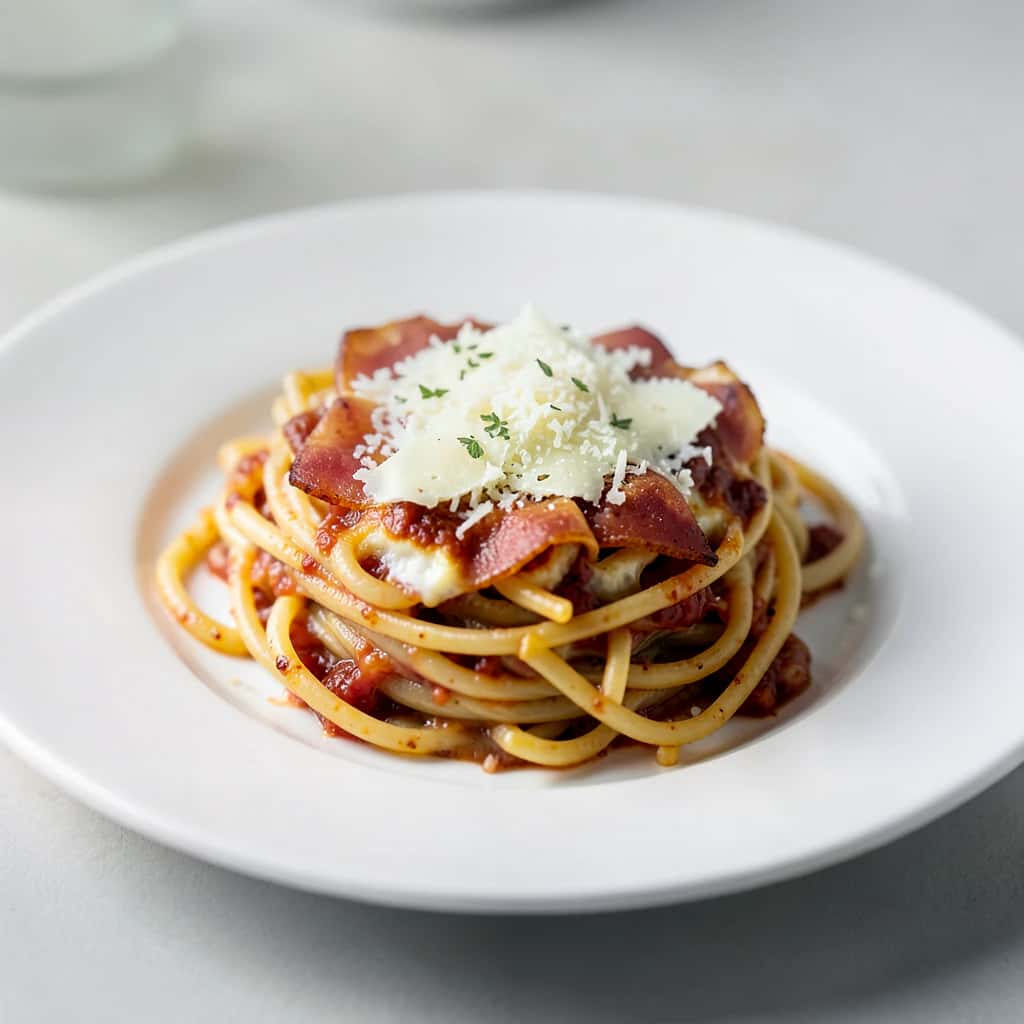 Frittata de spaghetti