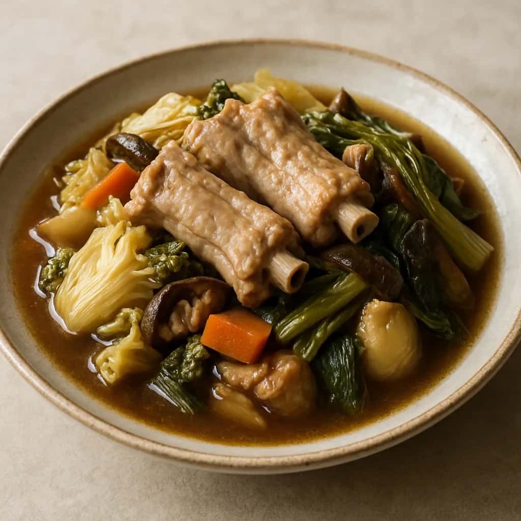 Grandma's Pork and Vegetable Stew (Jab Chai)