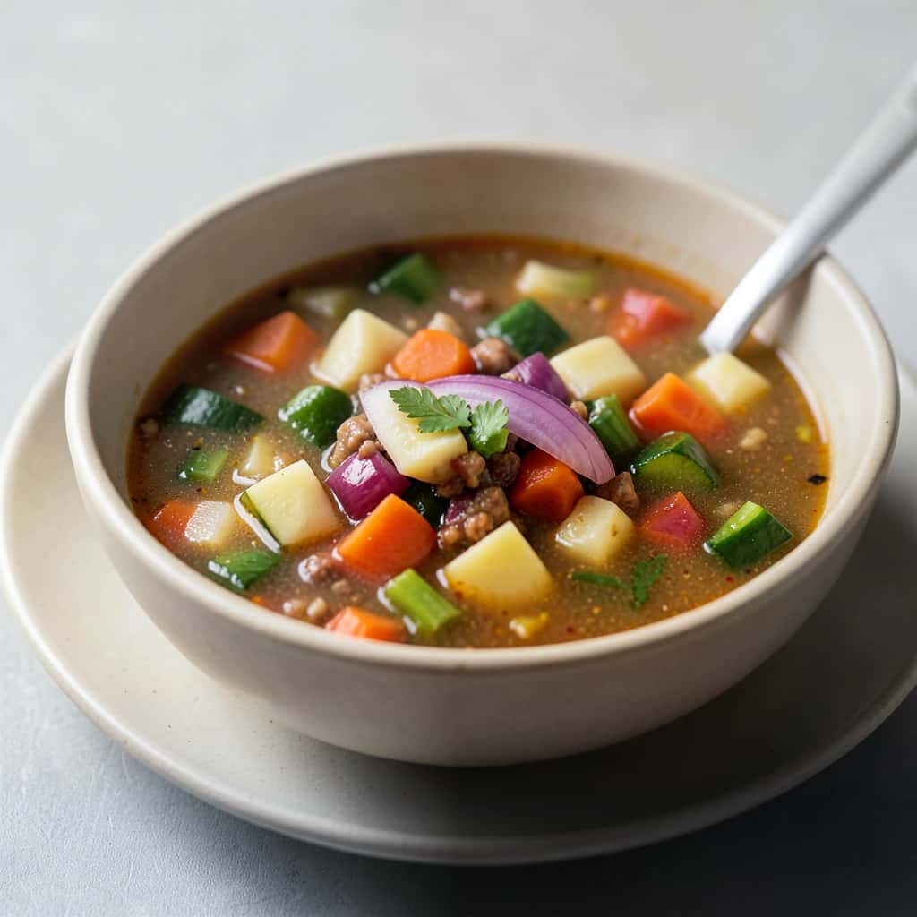 Vegetable Minestrone Soup
