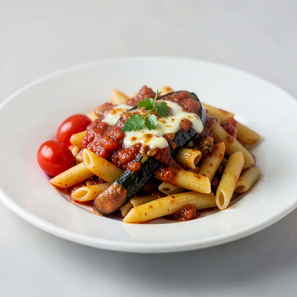 Leichte Pasta alla Norma