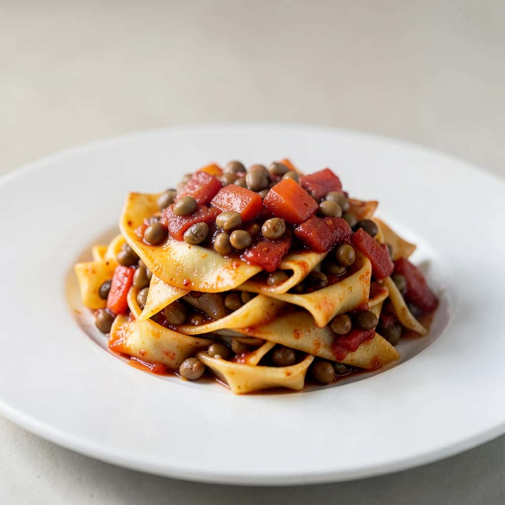 Pasta and Lentils