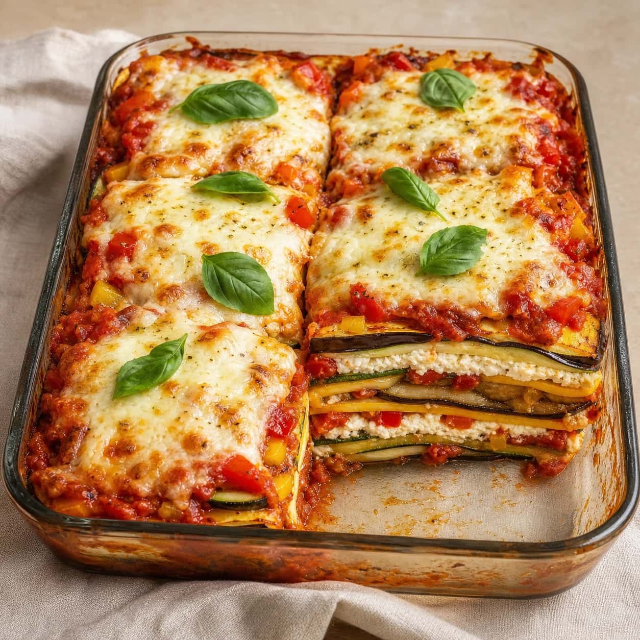 Lasagna ratatouille fără paste