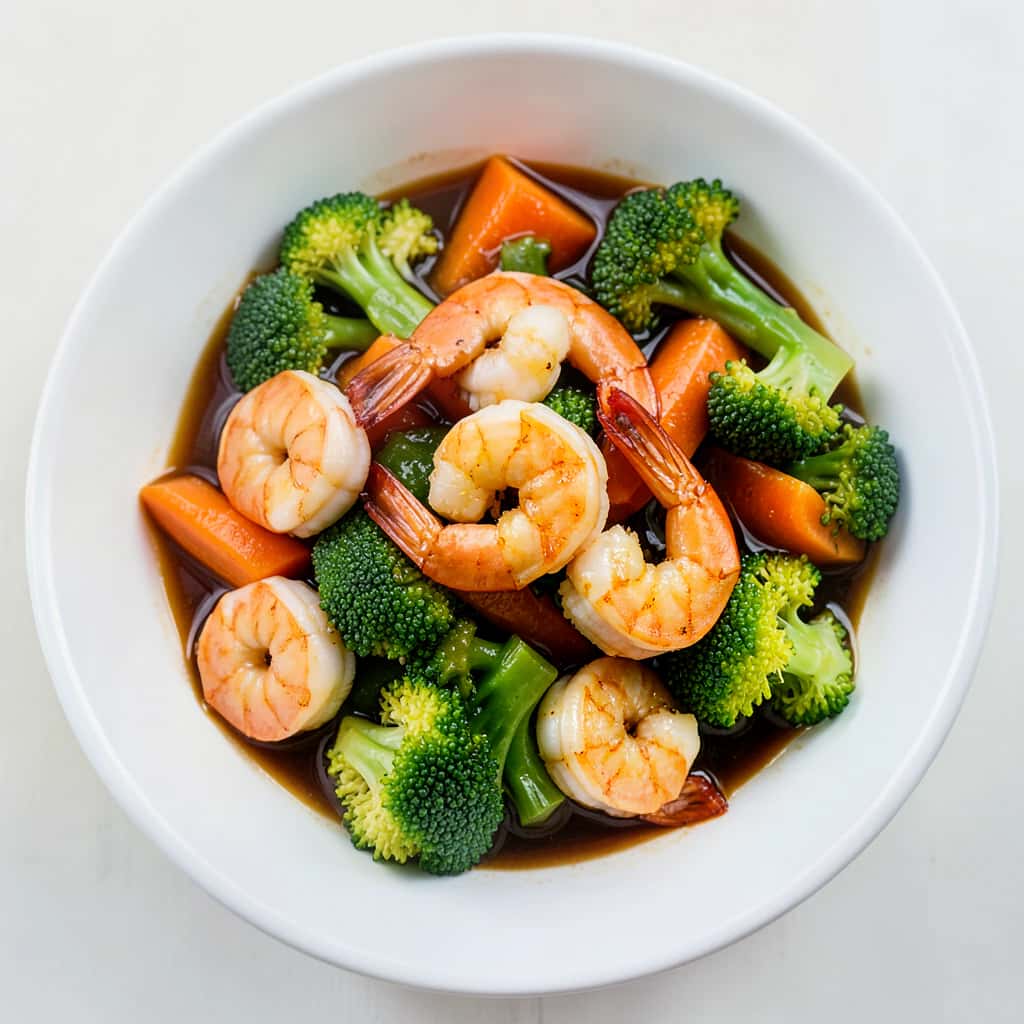 Shrimp and Broccoli Stir Fry