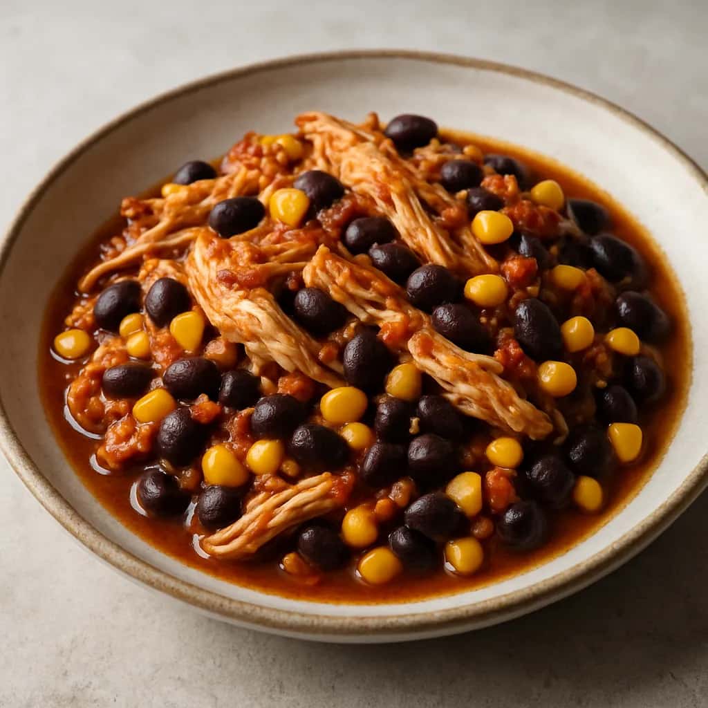 Slow Cooker Chicken Taco Bowls