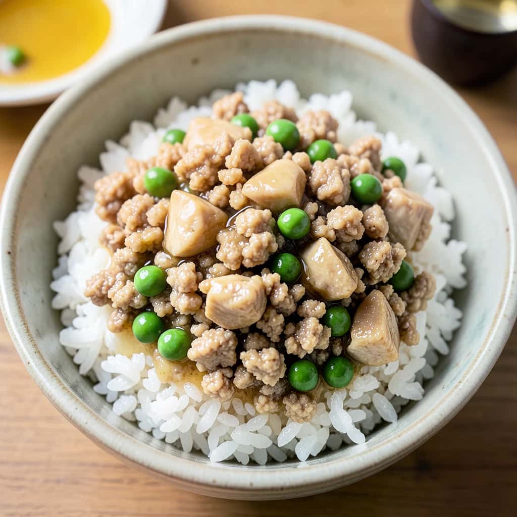 Soboro Don (Ground Chicken Bowl)