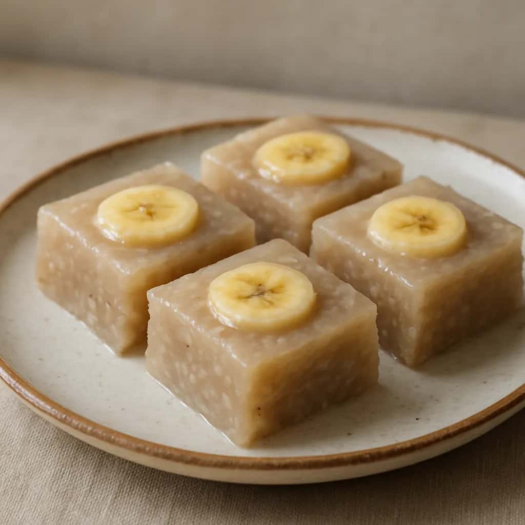 Thai Banana Cake (Kanom Gluay)