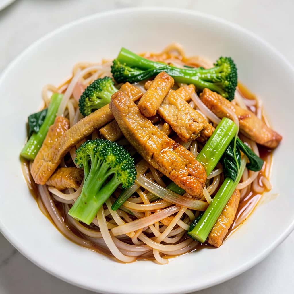 Thai Glass Noodle Stir Fry (Pad Woon Sen)