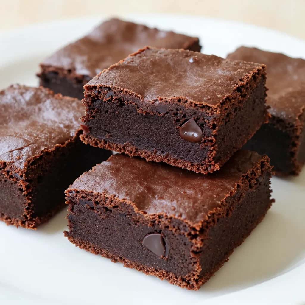 Die besten Kakao-Brownies, saftig wie Fudge