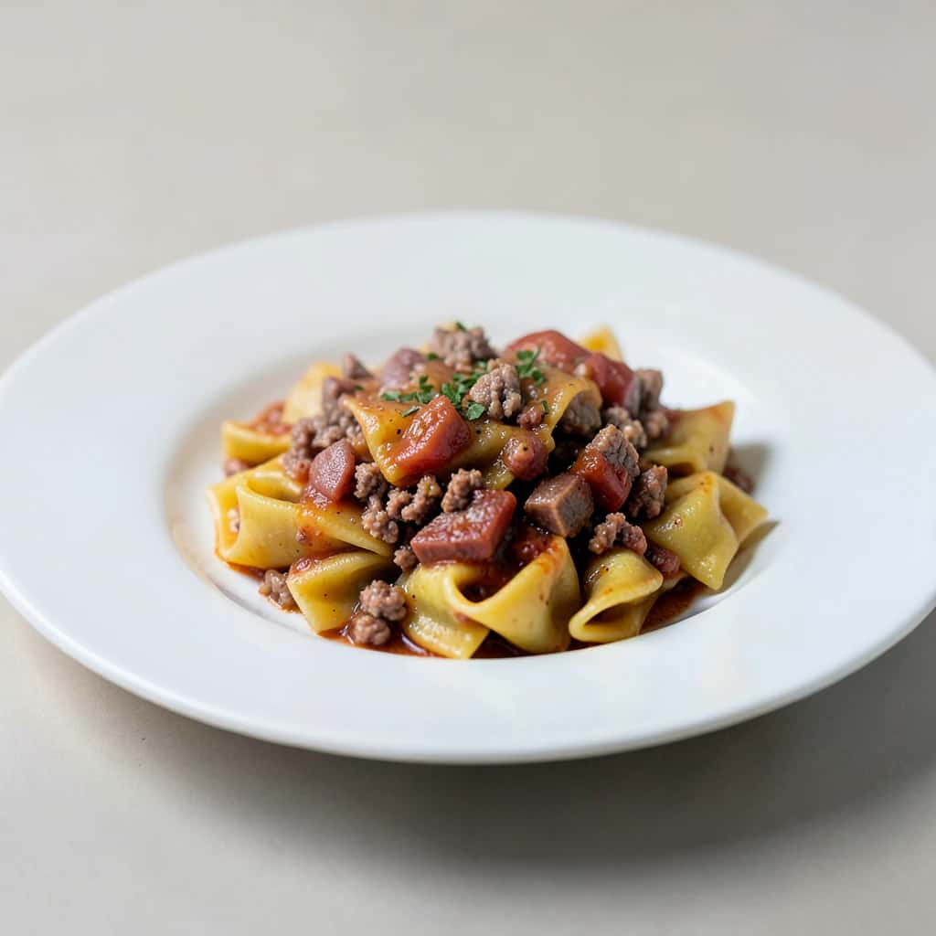 Cream and Ham Tortellini