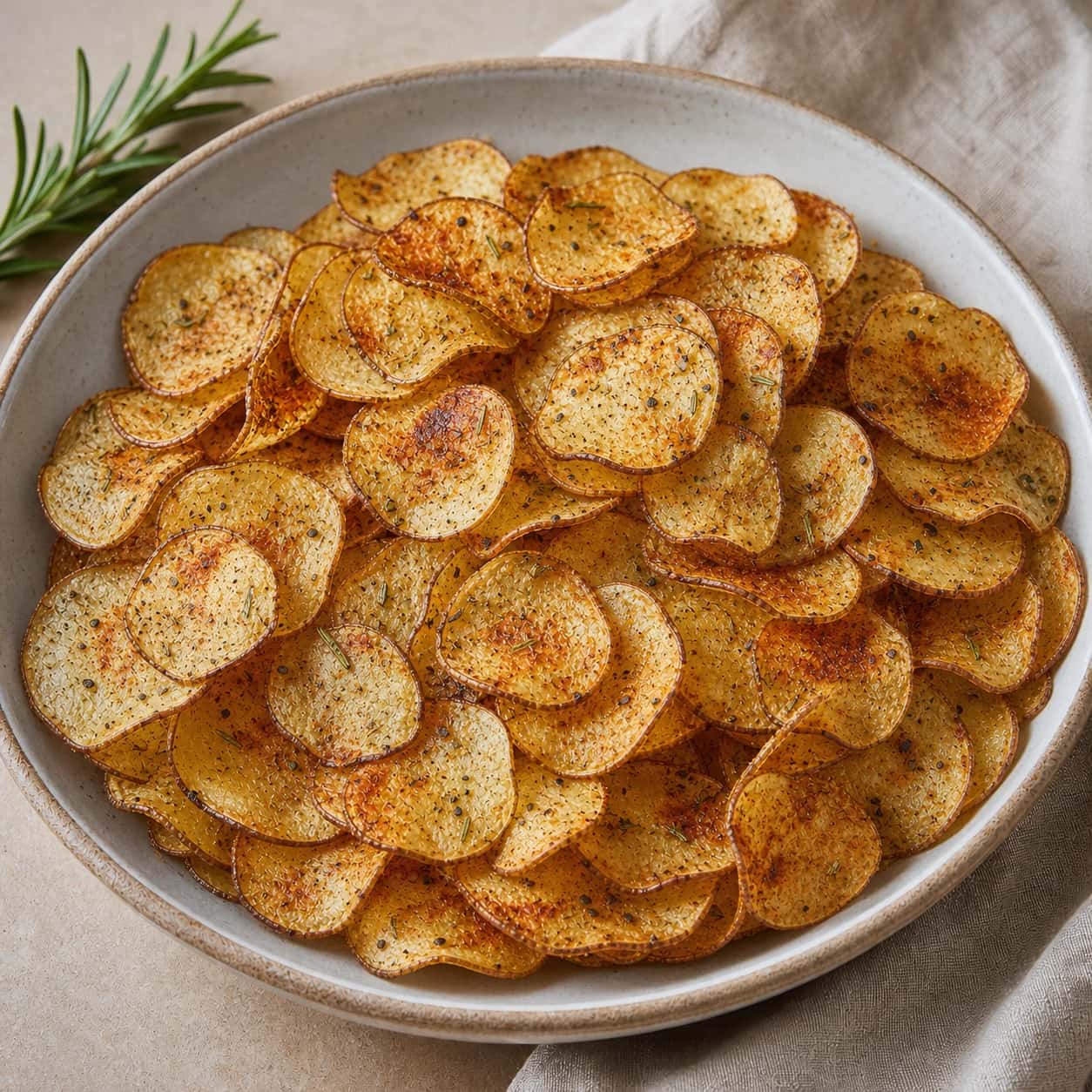 Crispy Air Fryer Potato Chips