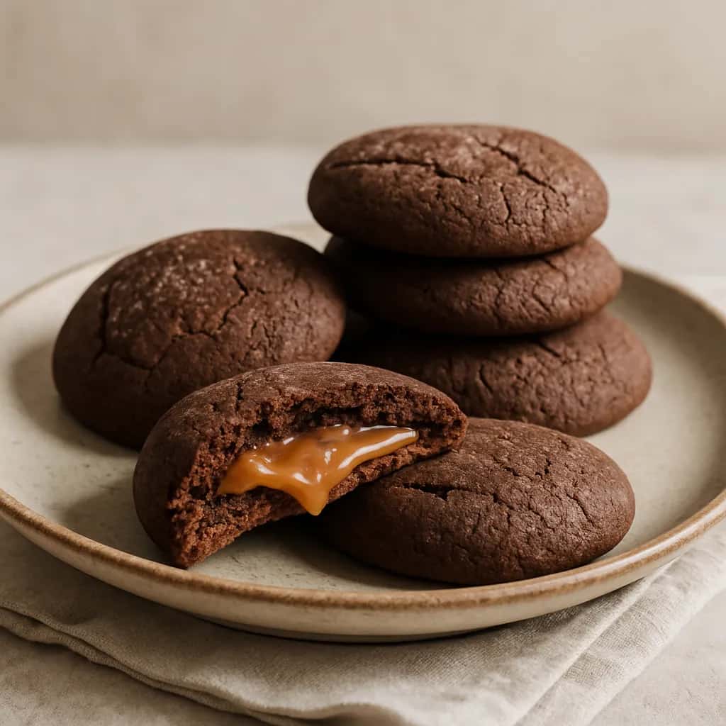 Caramel Filled Cookies