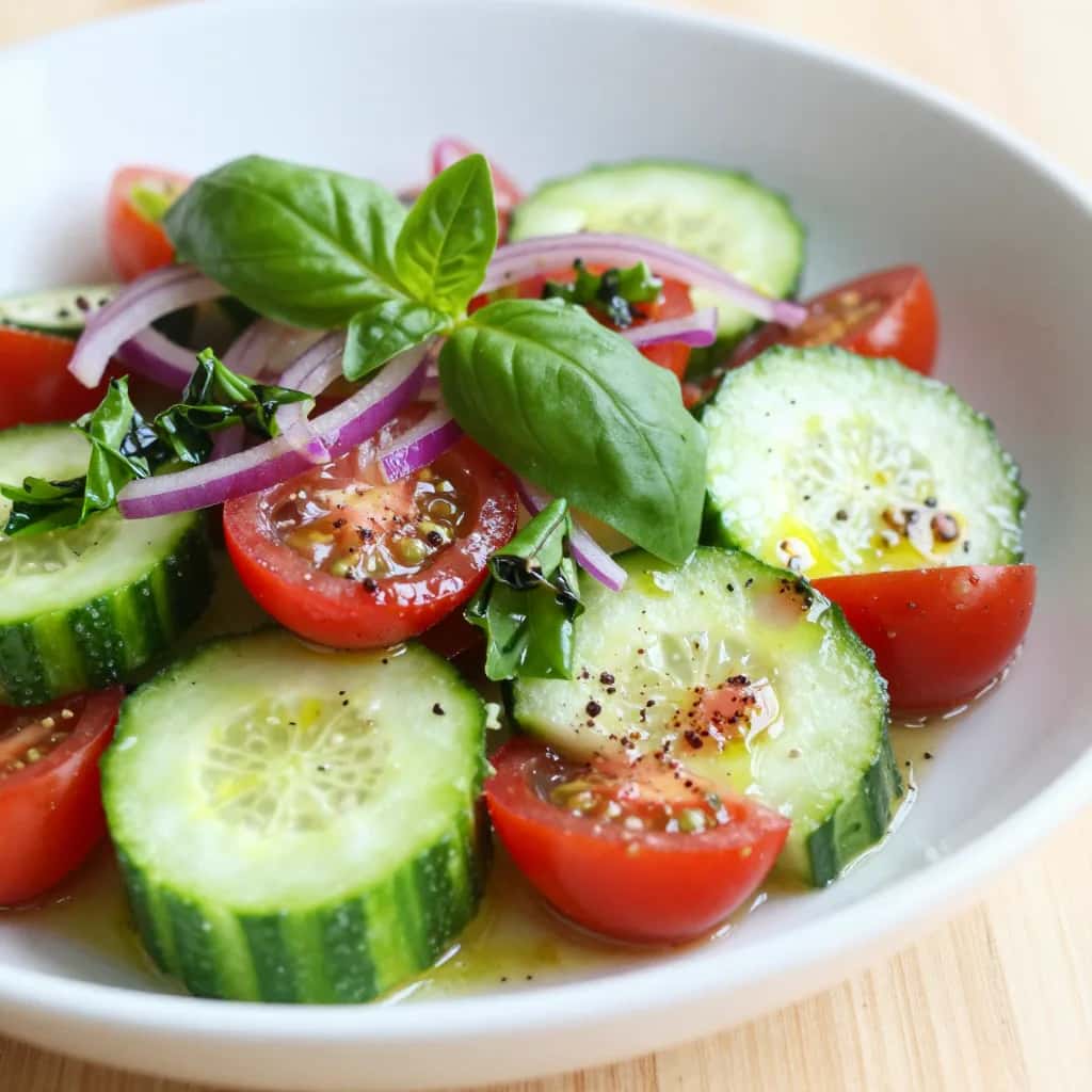 Cucumber Tomato Salad