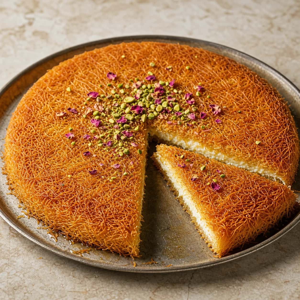 Kunafa mit Ricotta